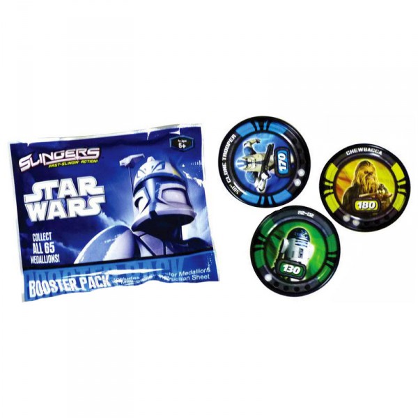 Pack Booster de 3 disques Slingers : Star Wars - Lansay-19905