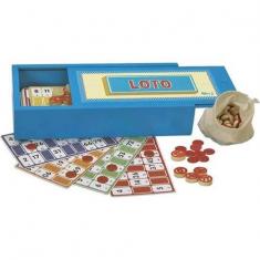 Caja de Madera: Juego de Loto