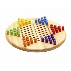 Wooden Chinese Checkers Game