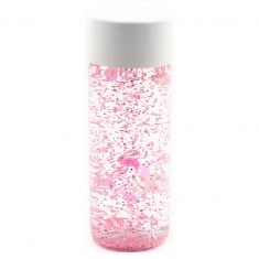 Sensory bottle: Flamingos