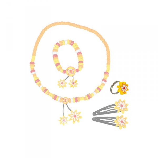 Bague fleur jaune - Coin-28153