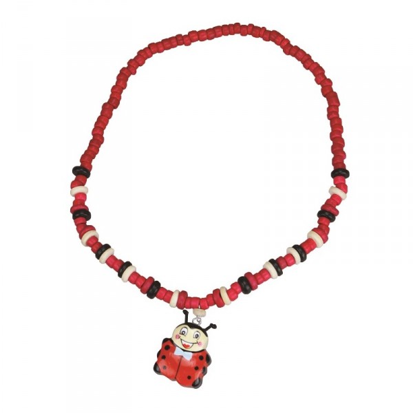 Collier Coccinelle - Coin-01965
