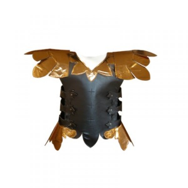 Déguisement - Panoplie médiévale - Armure de chevalier noire - coin-10455