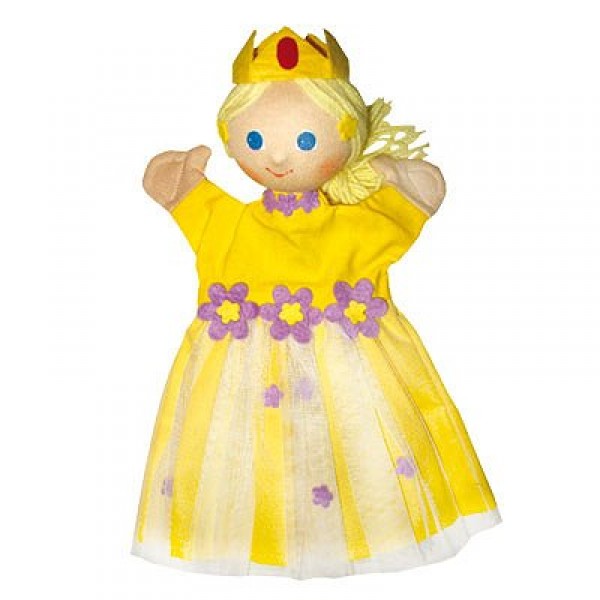 Marionnette Princesse jaune - Coin-13272