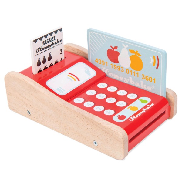 Wooden bank card machine - Toyvan-TV320