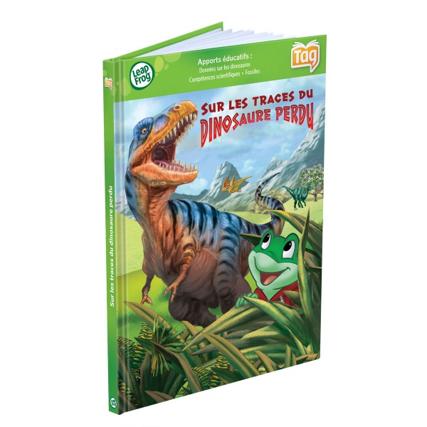 Livre LeapReader : Sur les traces du dinosaure perdu - Leapfrog-82176