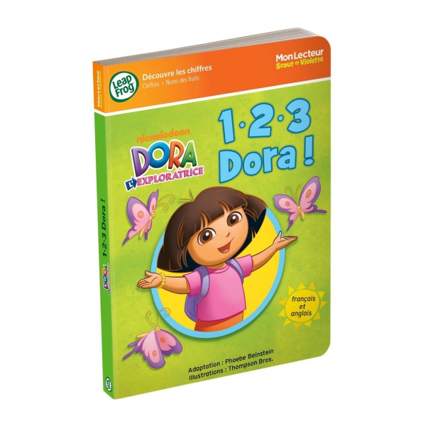 Livre Scout & Violette : 1,2,3 Dora - LeapFrog-80147