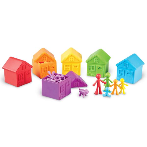 Set de figurines "All About Me" avec Tri du quartier - LearningResources-LER3369