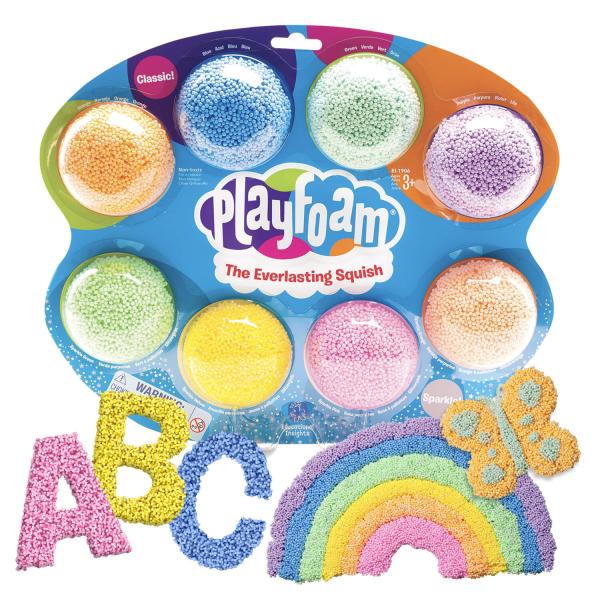 Playfoam Foam Pack: 8 colors - LearningResources-EI-1906