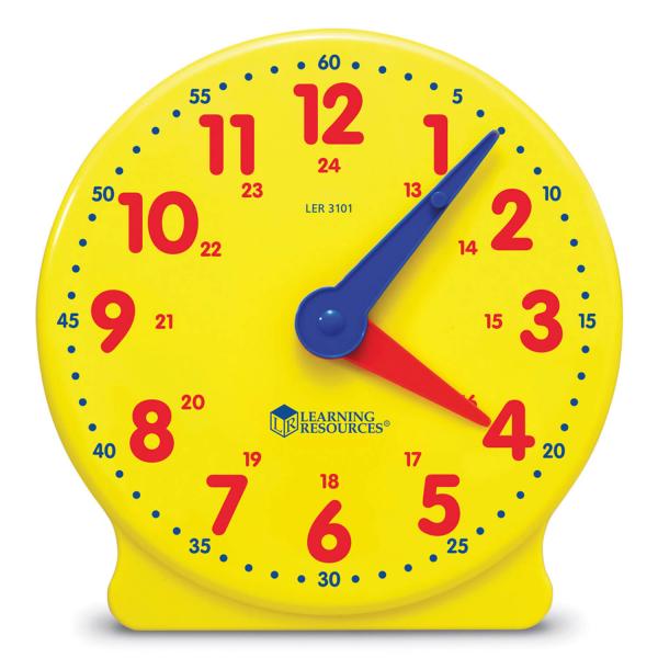 24 Hour Big Time Learning Clock - LearningResources-LSP3101-UK