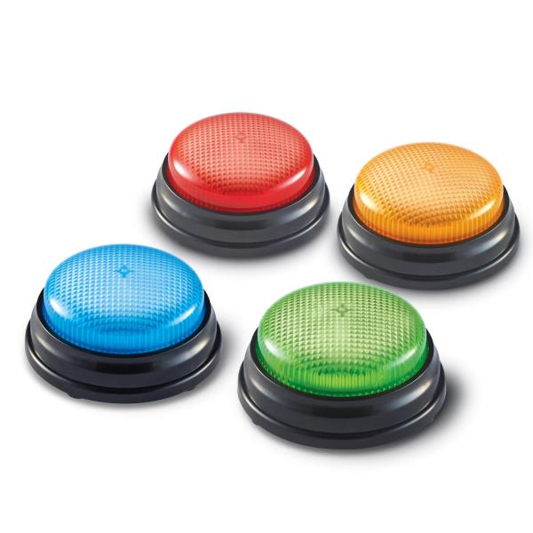 Set of 4 sound and light buzzers - LearningResources-LER3776