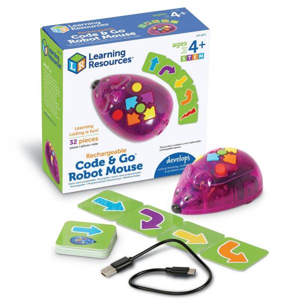 Code & Go Mouse : programmable and rechargeable robot mouse - LER 2873