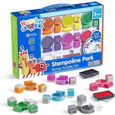 Creative set: Numberblocks Stampoline Park stamps