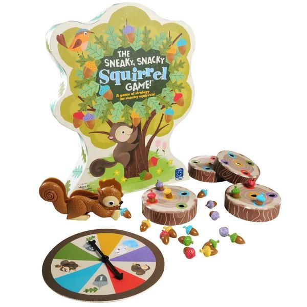 Farbspiel: Das hinterhältige, leckere Eichhörnchen-Spiel! - Learning-EI-3405