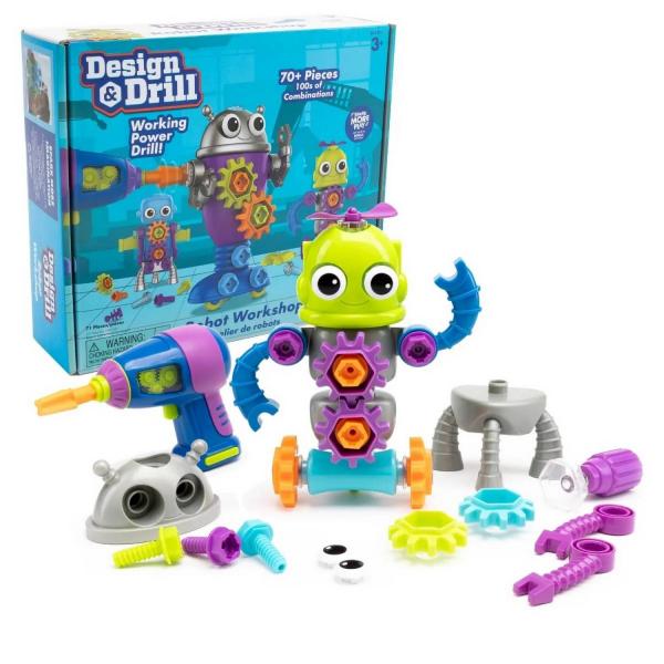 Taller de construcción de robots Design & Drill - LearningR-EI-4177