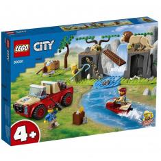 Lego City: el vehículo todoterreno de rescate de animales salvajes