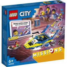 LEGO® City 60355: Misión en barco policial en el agua