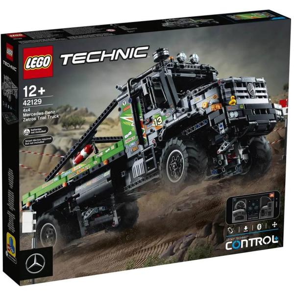 Lego Technic: el camión de pruebas Mercedes-Benz Zetros 4x4 - Lego-42129