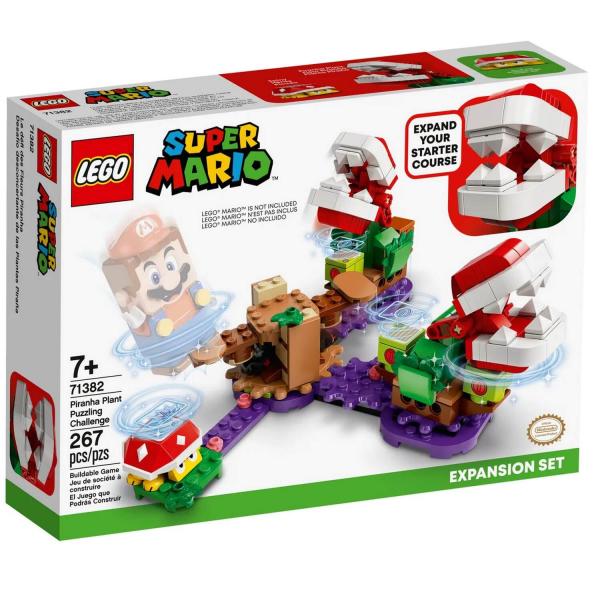 LEGO® Super Mario 71382: Set de expansión: El desafío de la planta piraña - Lego-71382
