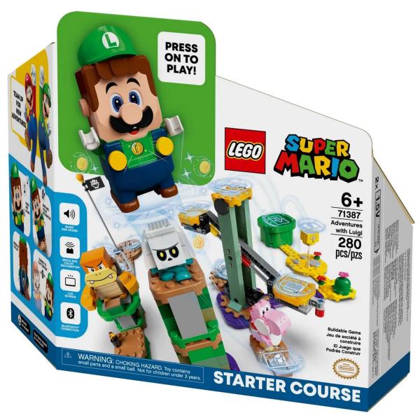LEGO® Super Mario 71387: Paquete inicial: Las aventuras de Luigi - Lego-71387