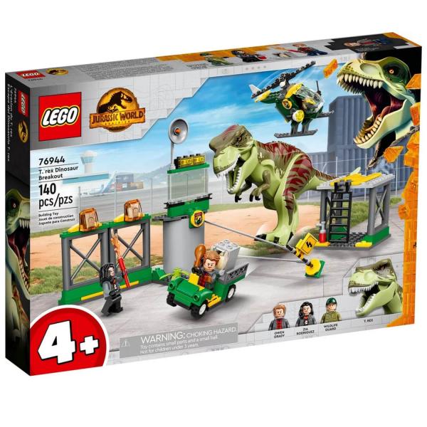 LEGO® Jurassic World 76944: Huida del T-Rex - Lego-76944
