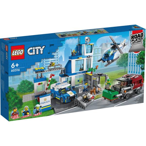  LEGO® City 60316: Comisaría de Policía - Lego-60316