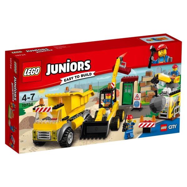 Lego 10734 Juniors : Le chantier de démolition - Lego-10734