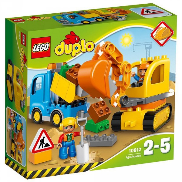 Lego 10812 Duplo : Le camion et la pelleteuse - Lego-10812