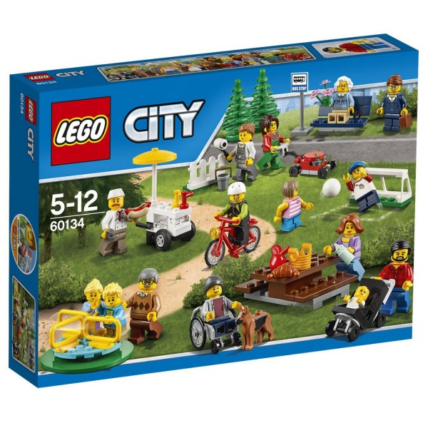 Lego 30134 City : La parc de loisirs avec Ensemble de figurines City - Lego-60134