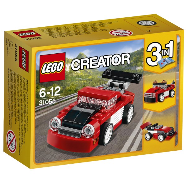 LEGO® 31055 Creator™ 3 en 1 : Le bolide rouge - Lego-31055
