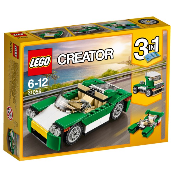 Lego 31056 Creator 3 en 1 : La décapotable verte - Lego-31056
