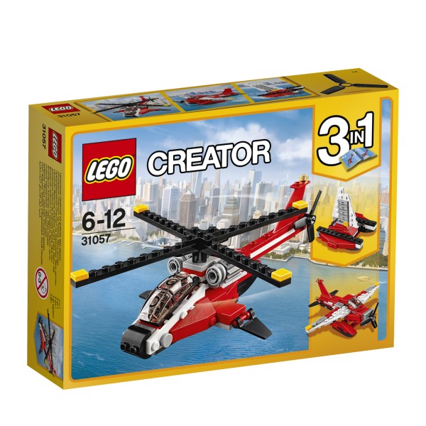 LEGO® 31057 Creator™ 3 en 1 : L'hélicoptère rouge - Lego-31057