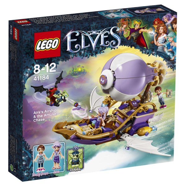 LEGO® 41184 Elves™ : Le dirigeable d'Aira et la poursuite de l'amulette - Lego-41184