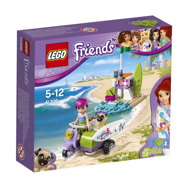 LEGO® 41306 Friends™ : Le scooter de plage de Mia - Lego-41306
