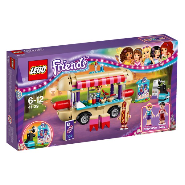Lego 41129 Friends : La camionnette à hot-dogs du parc d'attractions - Lego-41129