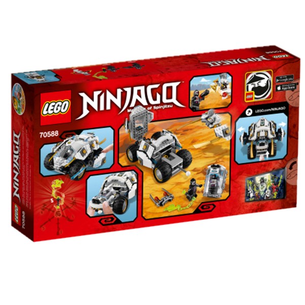 Lego 70588 Ninjago : Le Tumbler du Ninja de Titane - Lego-70588
