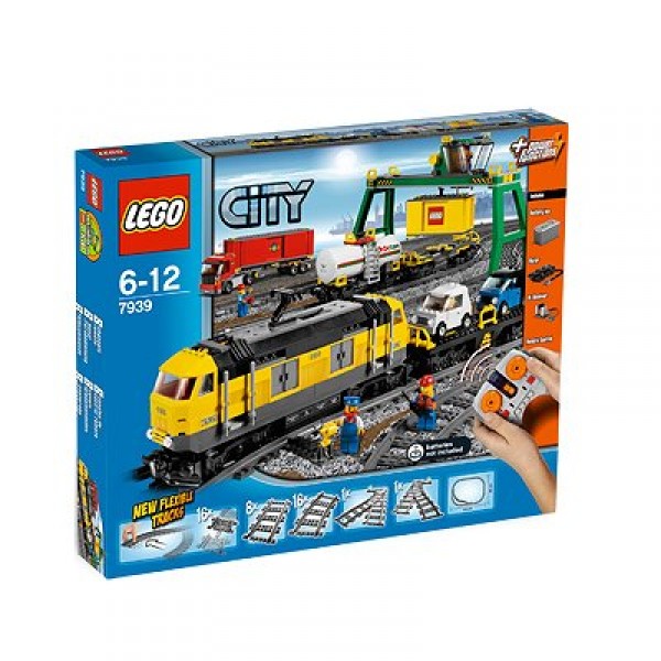 Article d'occasion : Lego 7939 - City - Le train de marchandises - Occasion-Lego-7939