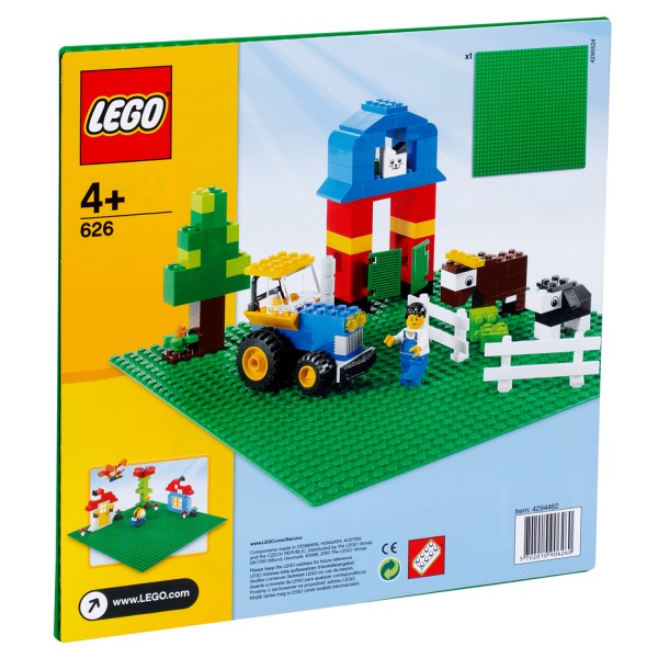 Lego 0626 Construction créative : Plaque de base verte (25 x 25 cm) - Lego-626