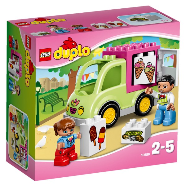 Lego 10586 Duplo : La camionnette de glaces - Lego-10586