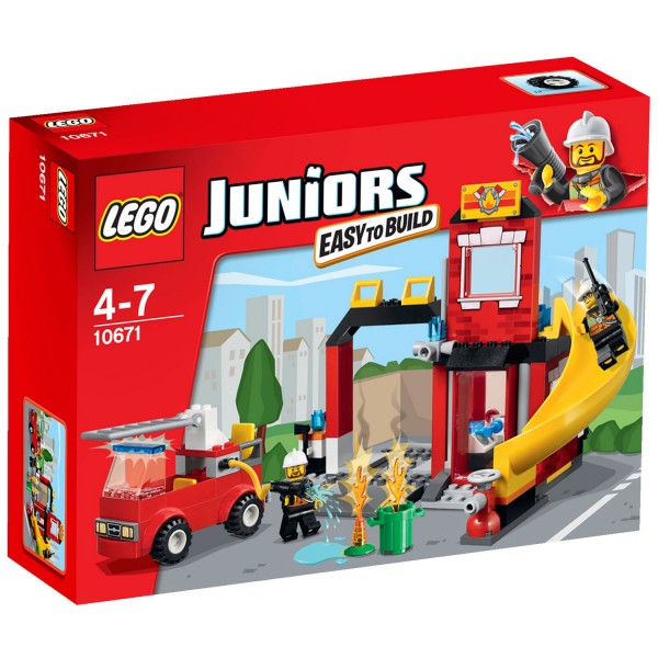 Lego 10671 Juniors : La caserne de pompiers - Lego-10671