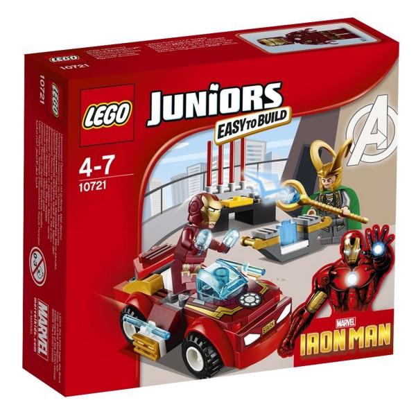 Lego 10721 Juniors : Iron Man contre Loki - Lego-10721