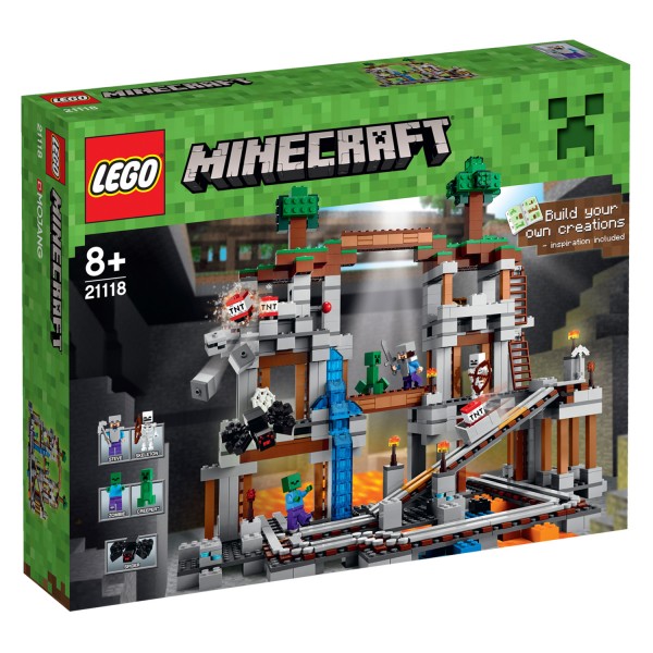 Lego 21118 Minecraft : La mine - Lego-21118