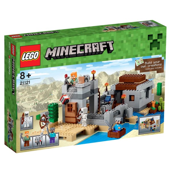 Lego 21121 Minecraft : L'avant-poste dans le désert - Lego-21121
