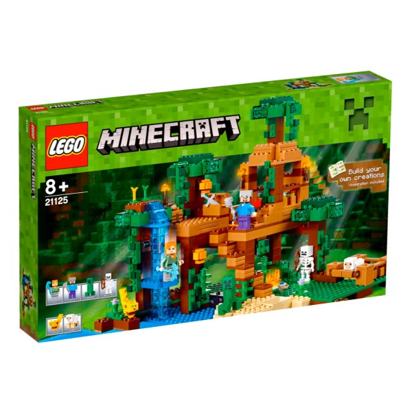 Lego 21125 Minecraft : La cabane dans l'arbre de la jungle - Lego-21125