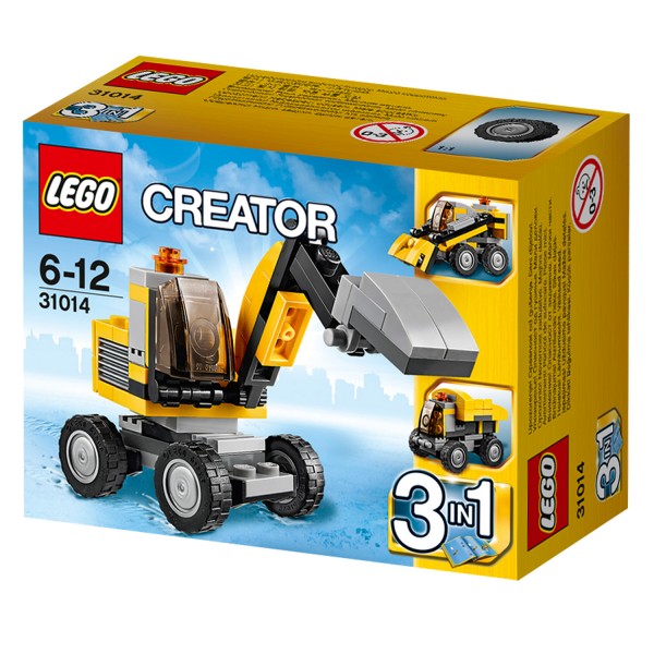 Lego 31014 Creator : La pelleteuse - Lego-31014