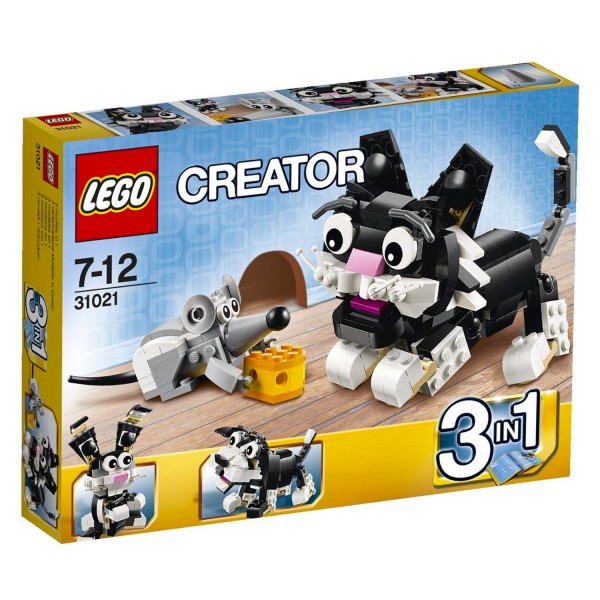 Lego 31021 Creator : Mes animaux de compagnie - Lego-31021