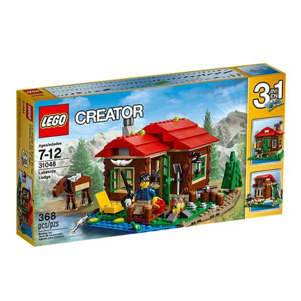 Lego 31048 Creator : La cabane du bord du lac - Lego-31048