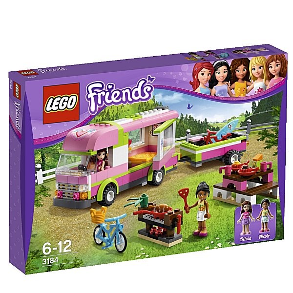 Lego 3184 Friends : Le camping-car - Lego-3184