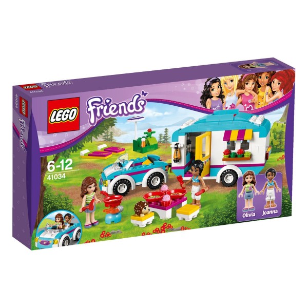 Lego 41034 Friends : La caravane des vacances - Lego-41034