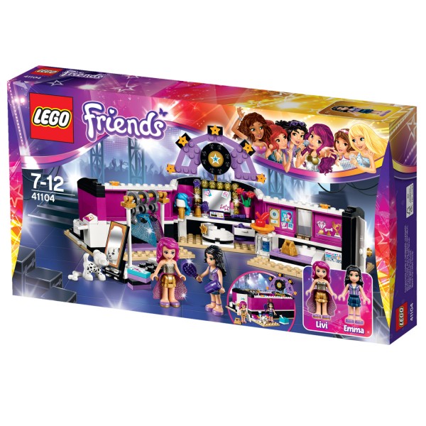 Lego 41104 Friends : La loge de la chanteuse - Lego-41104